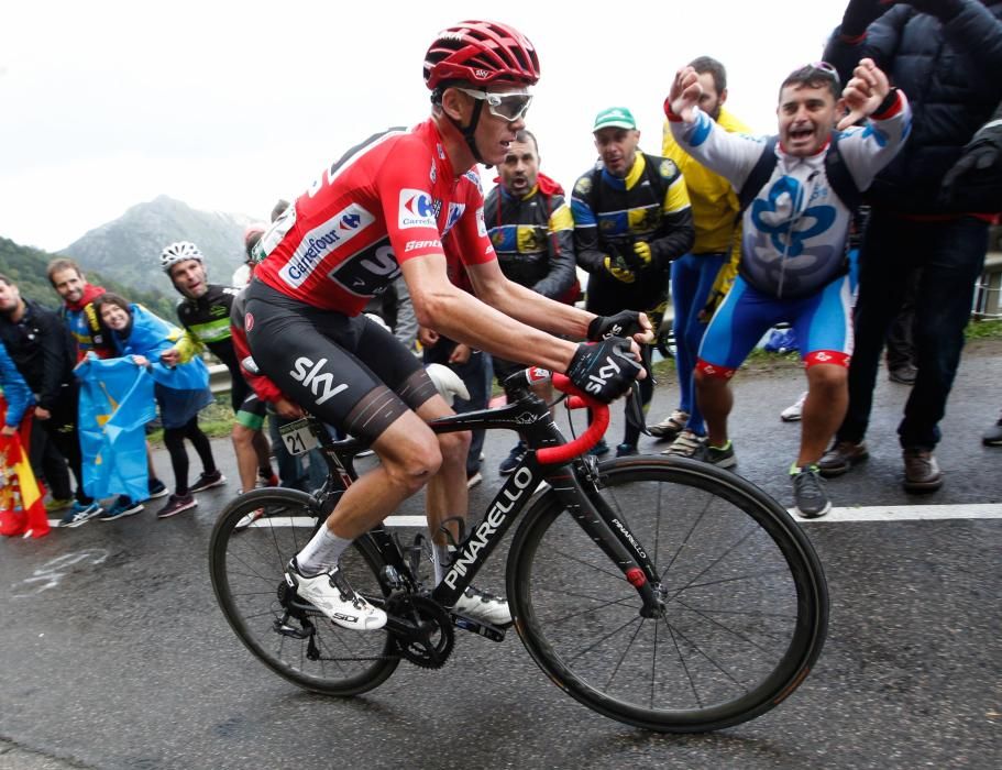 Etapa de la Vuelta a España 2017 con final en el Angliru