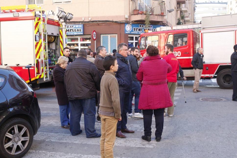 Derrumbe de una casa en Murcia