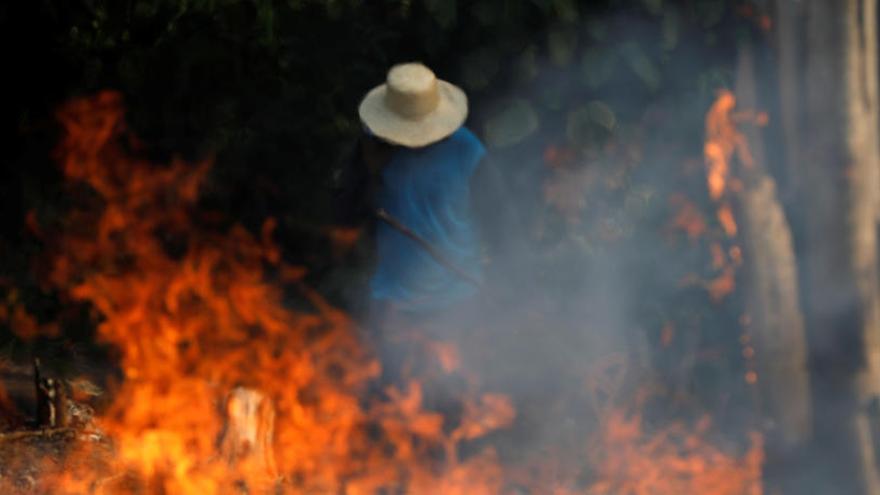 En 2019 se han registrado 71.497 focos de incendio en Brasil.