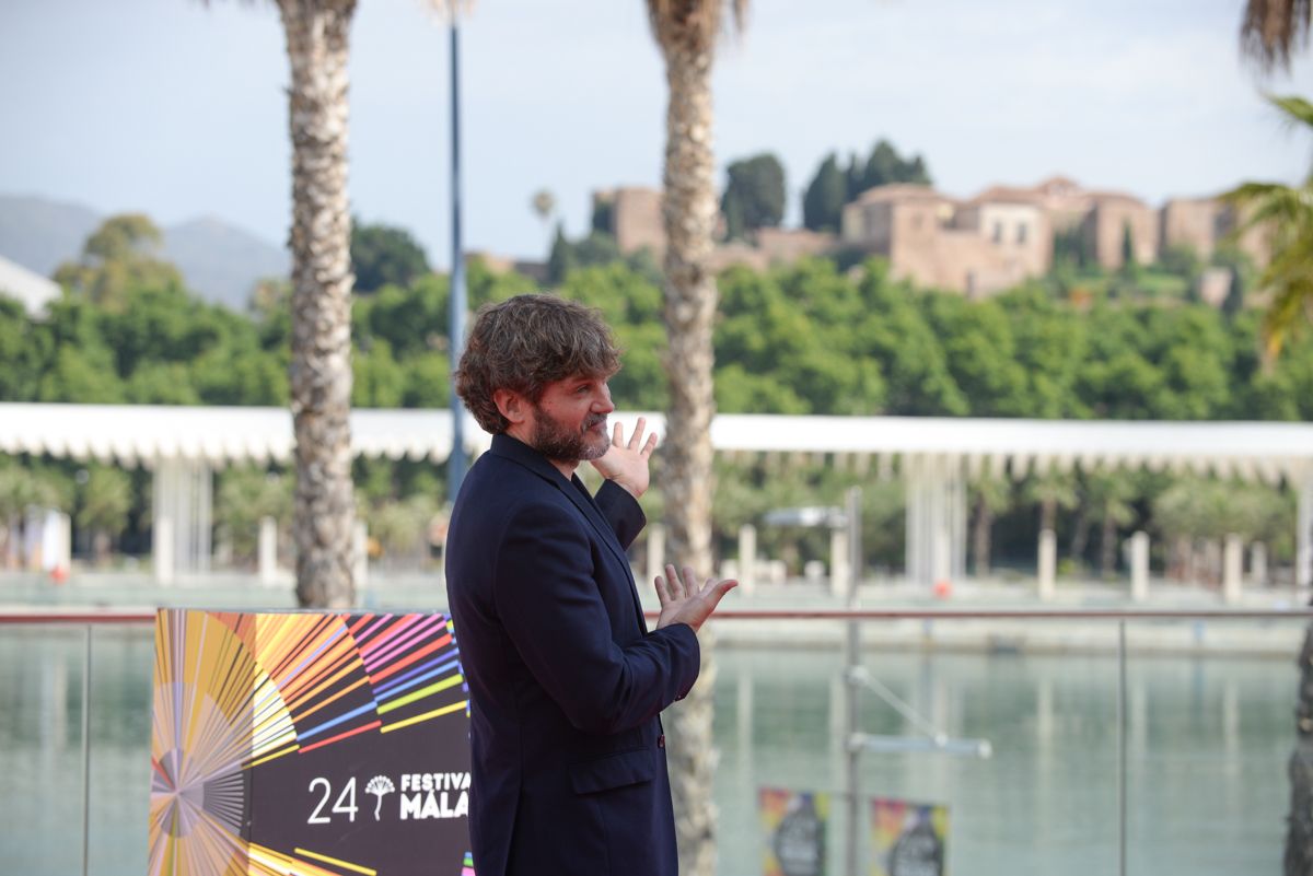 Photocall de 'Con quién viajas' en el 24 Festival de Cine de Málaga