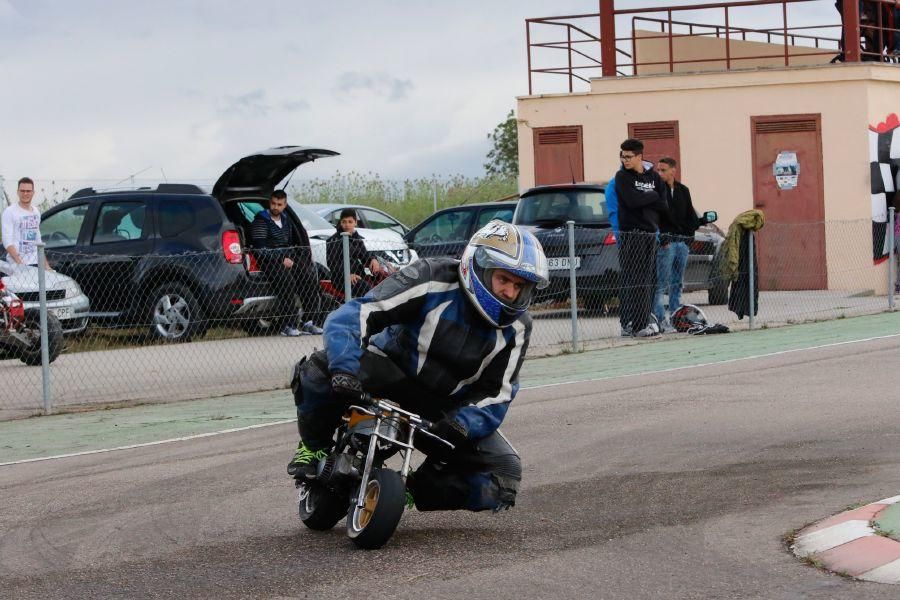 Exhibición de Minimotos en Morales del Vino