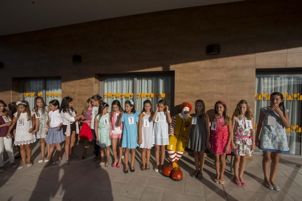 Visita de las candidatas infantiles a la Casa Ronald Mcdonald