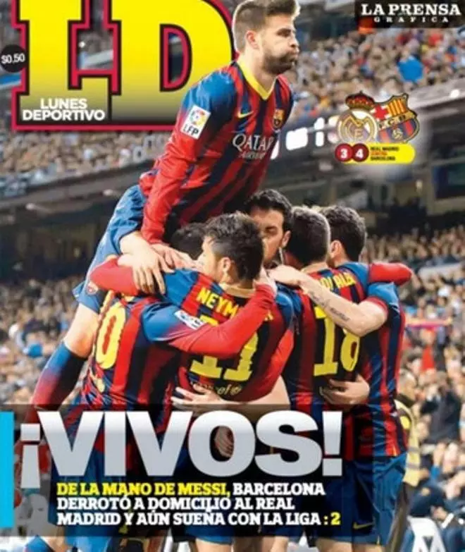 Así recoge la prensa la victoria del Barça