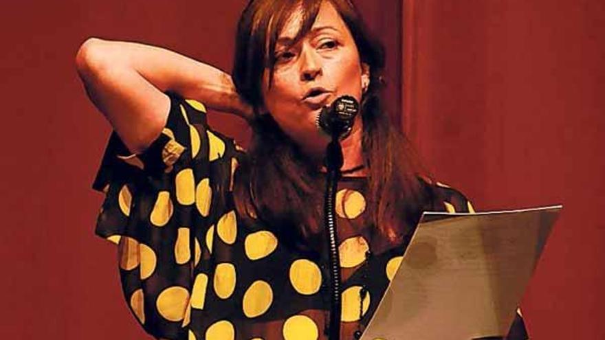 Mónica Caamaño critica en el pregón los recortes en cultura