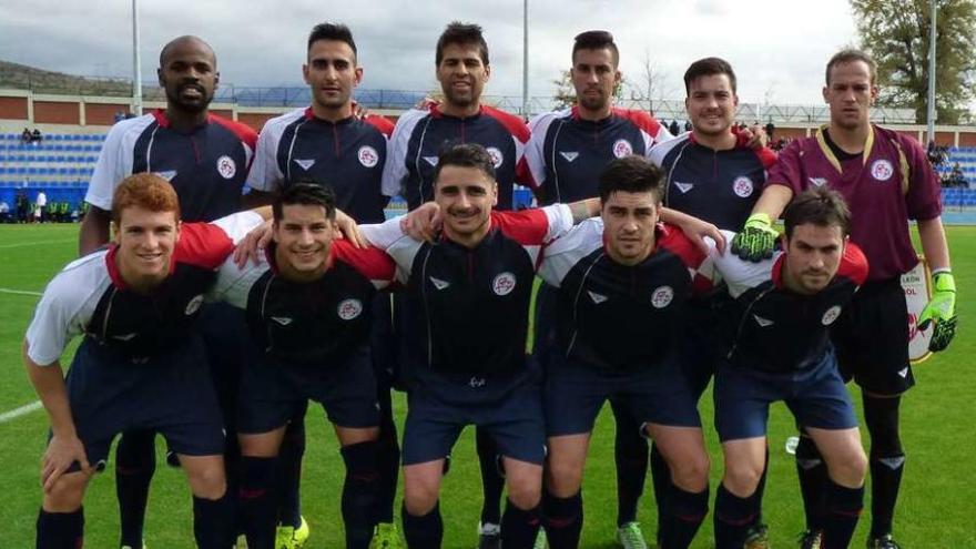 Once inicial con el zamorano Manu Arias y el rojiblanco Juanan.