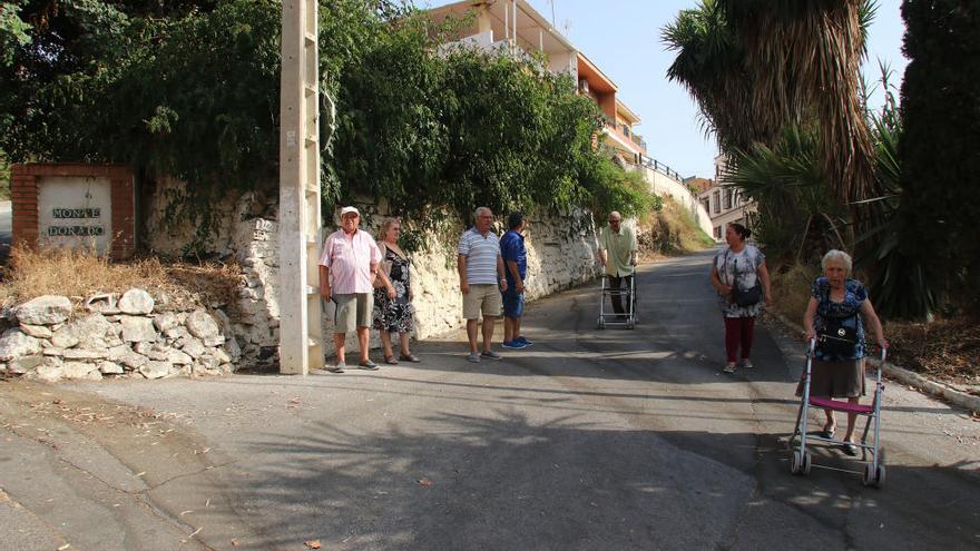 La parcela olvidada a la entrada de Monte Dorado