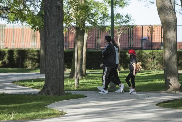 Primer dia de paseos y deporte en Benavente