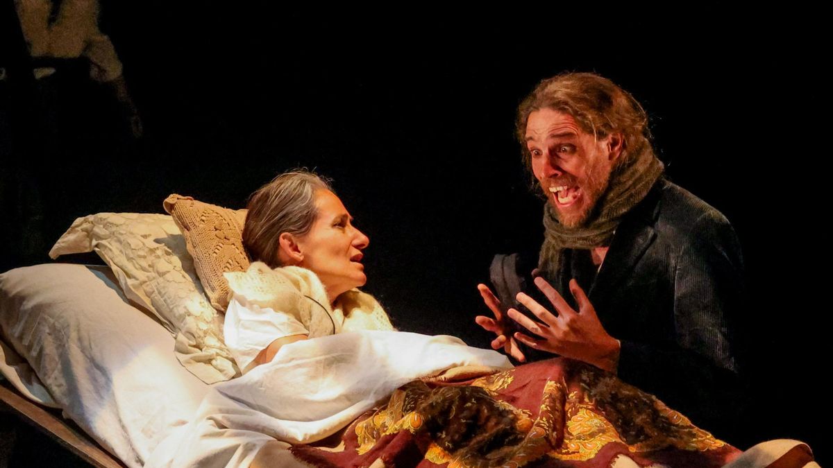 La compañía Teatro Tribueñe representó La rosa de papel.