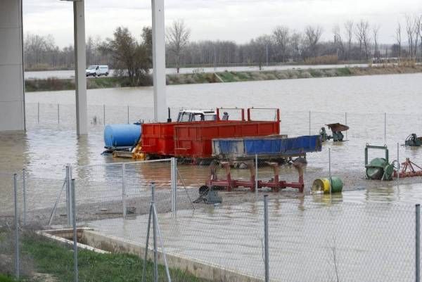 Fotogalería: La crecida del Ebro a su paso por Zaragoza