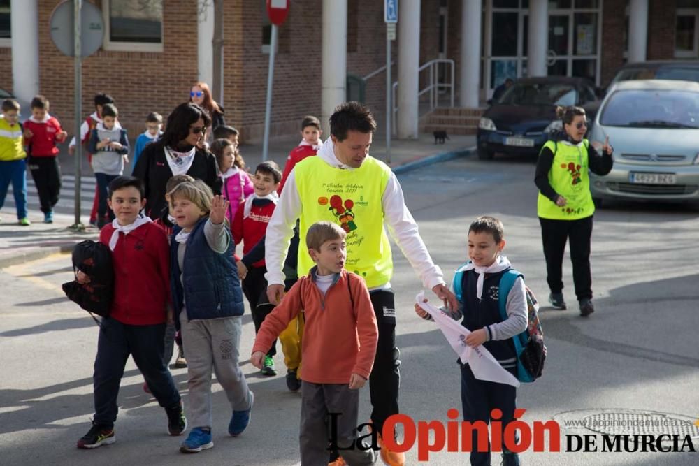 Marcha en el Día del Cáncer Infantil en Caravaca