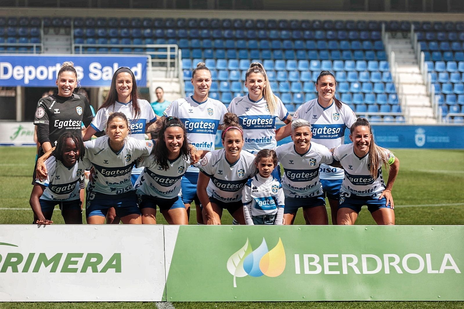 Partido futbol UDG Tenerife-Sevilla de Primera Iberdrola liga femenina