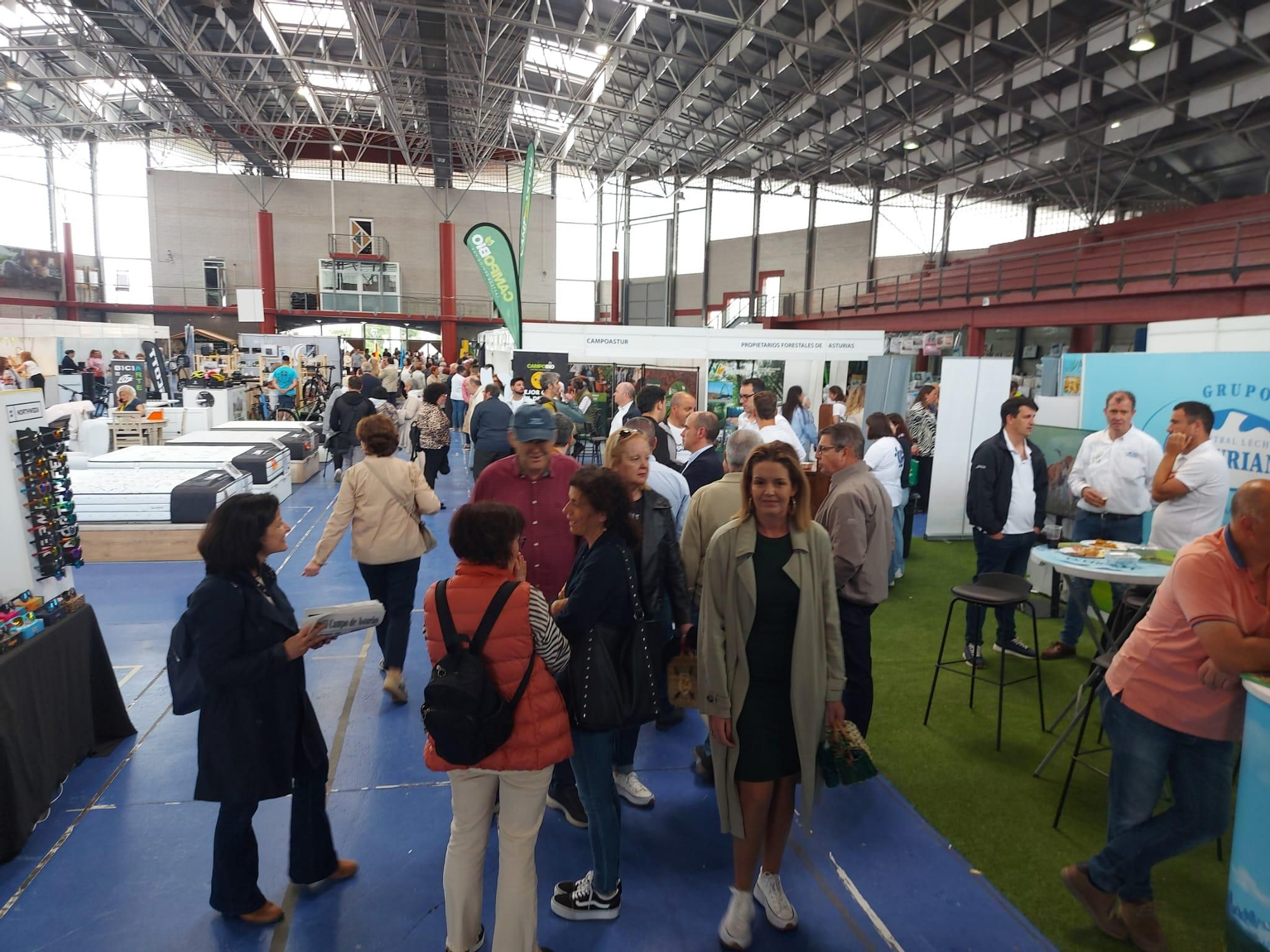 En imágenes: Así fue la primera jornada de la Feria de Muestras de Vegadeo
