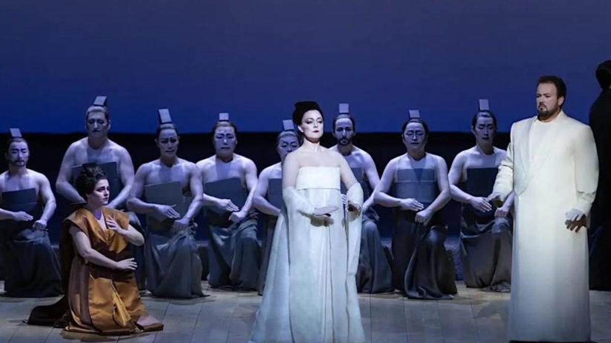 Un momento de la ópera 'Madame Butterfly'.