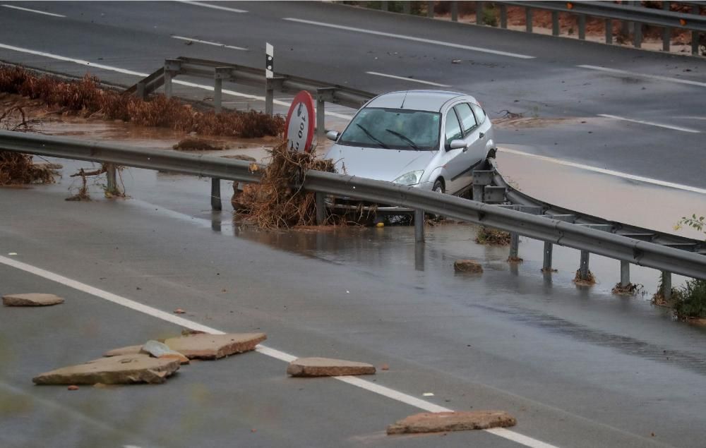 Pluges torrencials al sud-est d'Espanya