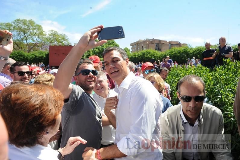 Pedro Sánchez en Murcia