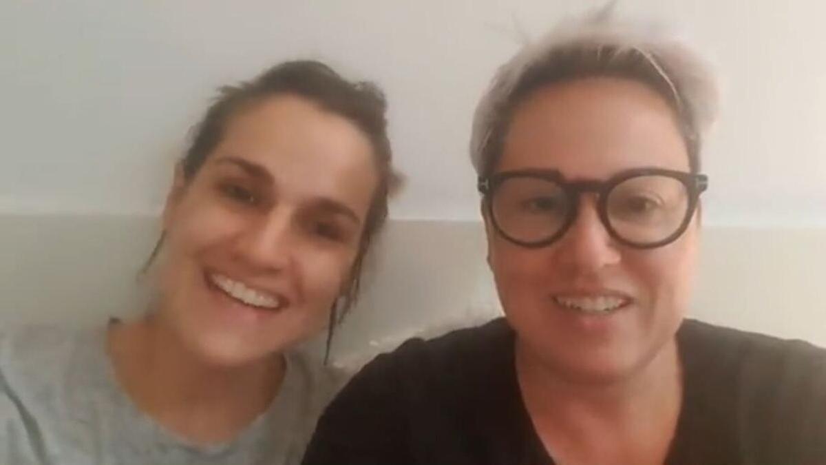 Sonia Vivas y su mujer, Noelia, anuncian que van a iniciar el tratamiento de hormonas para tener un bebé