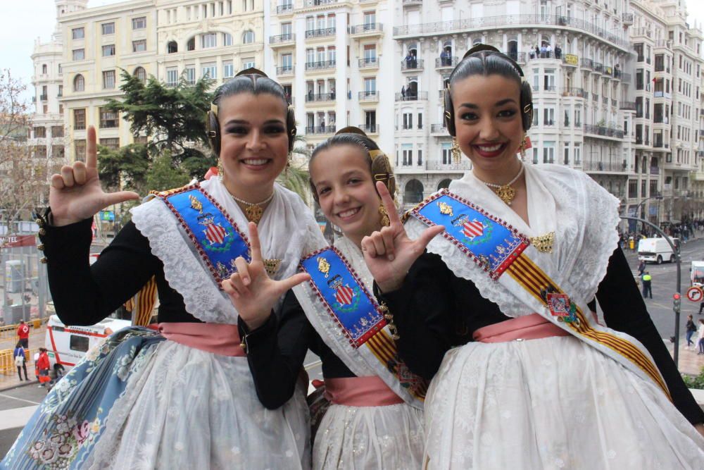 Y con Laura Bennasar, las tres "Lauras" de la corte 2019.