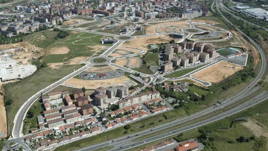 Operación urbanística de Prado de la Vega, en Oviedo.