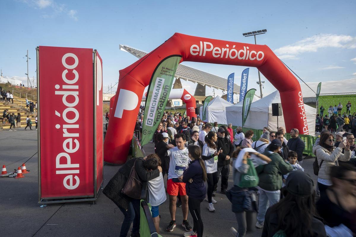Barcelona corre contra el cáncer en el Fòrum