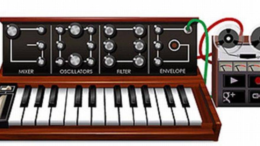 Google recrea el sintetizador de Robert Moog en un &#039;doodle&#039;