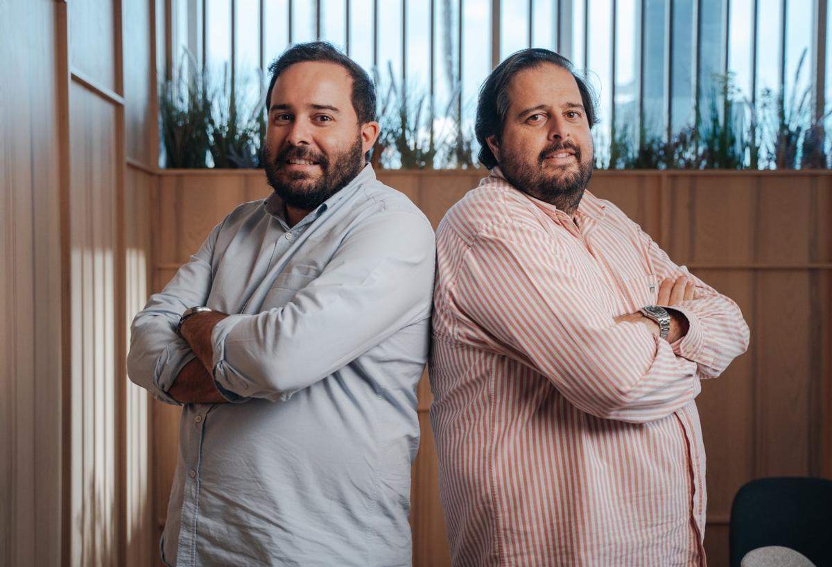 Salva y Pablo Martínez, directores y fundadores de El Gordo y El Flaco