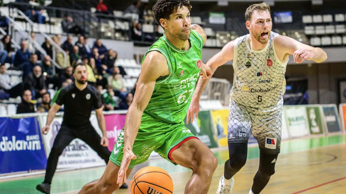 Tamayo, durante el Amics-Albacete