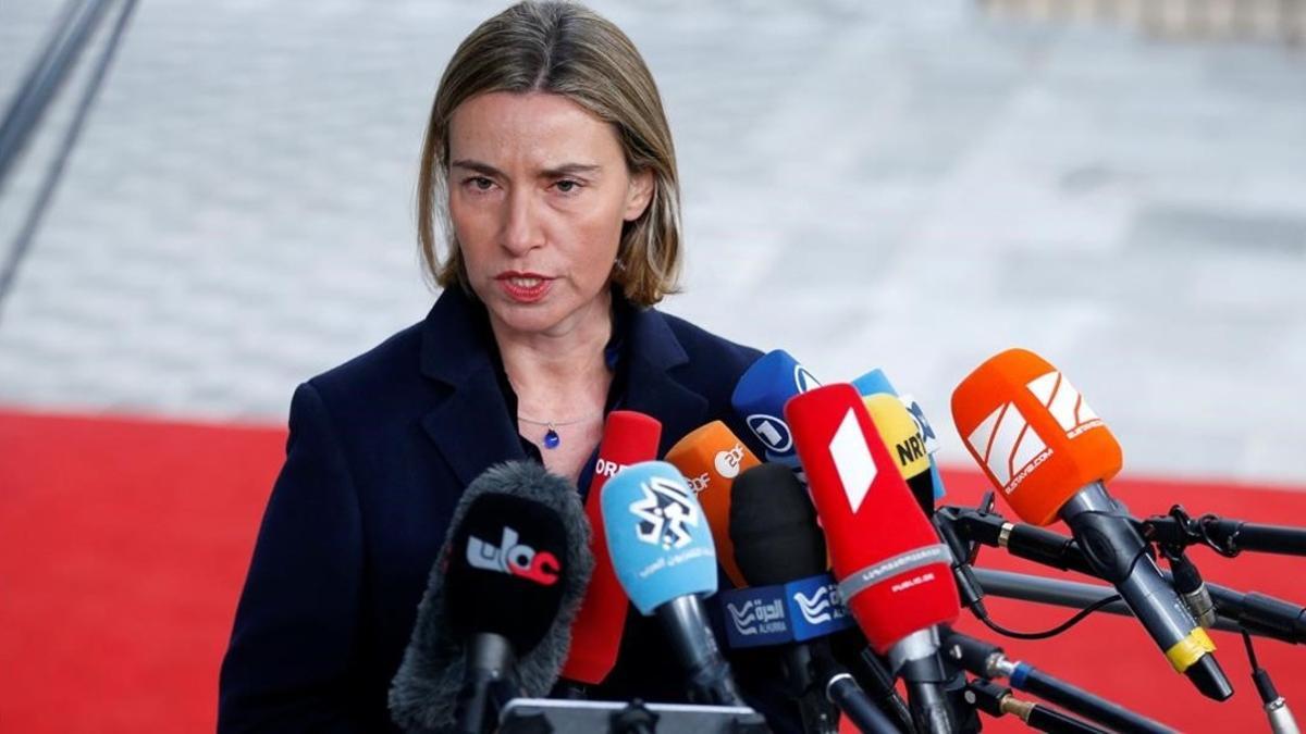 Federica Mogherini.