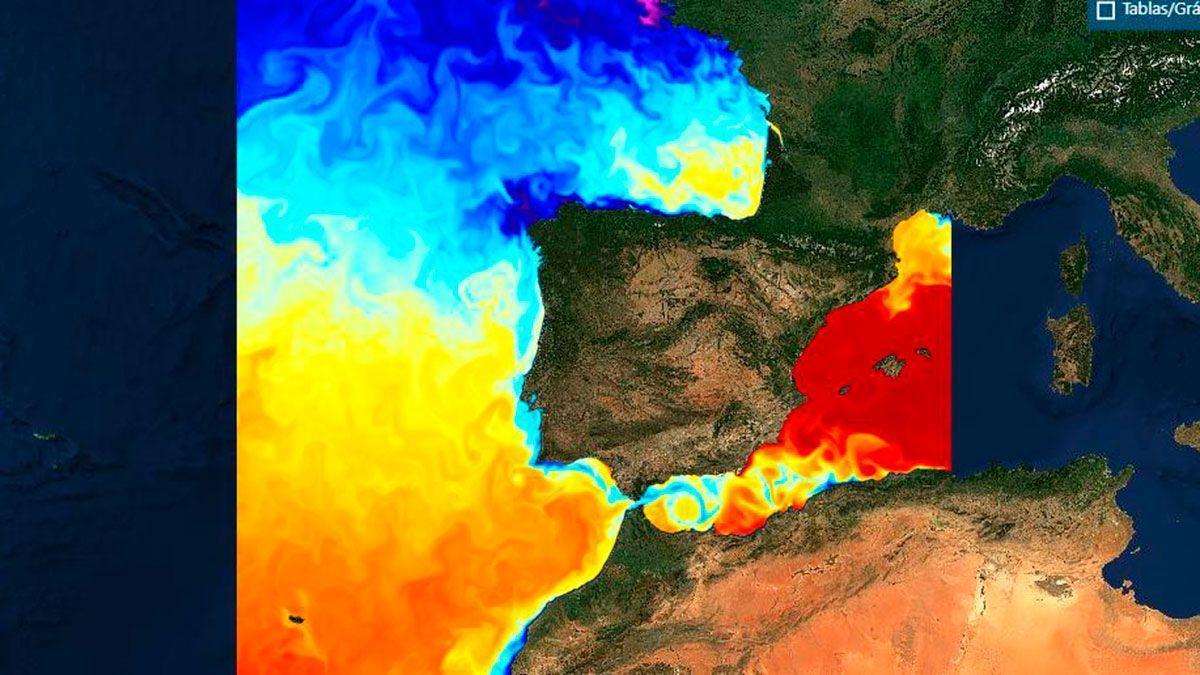 Aufgeheiztes Meer: An den spanischen Küsten waren die Temperaturen in diesem Sommer besonders hoch.