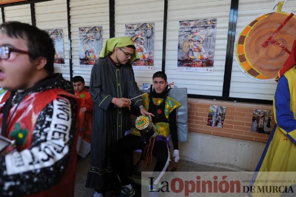 Los tambores de Moratalla llegan al colegio Primitiva López