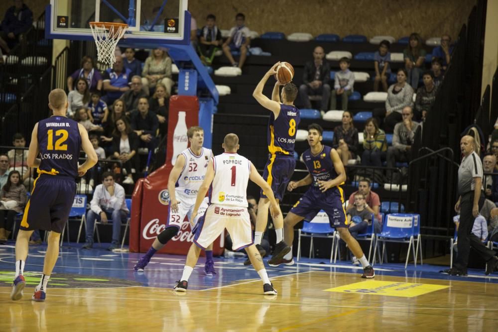 Partido del Unión Financiera Oviedo Baloncesto contra Clavijo Logroño