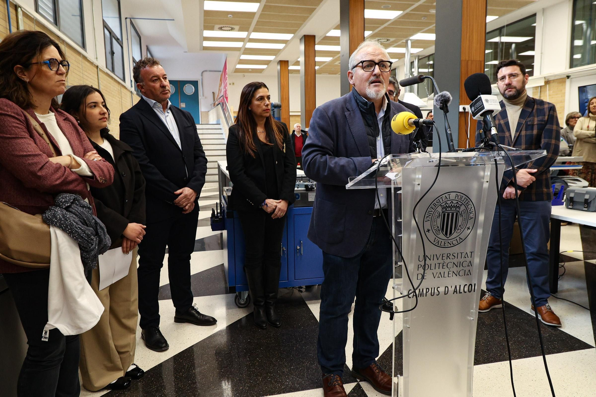 Inauguración del Laboratorio Digital en la UPV de Alcoy