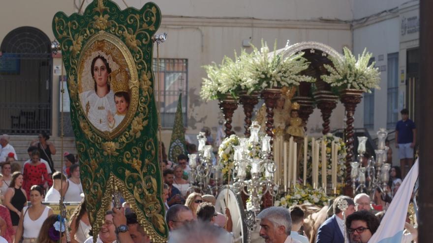 La Virgen de la Alegría vuelve a las calles de Capuchinos para protagonizar su romería