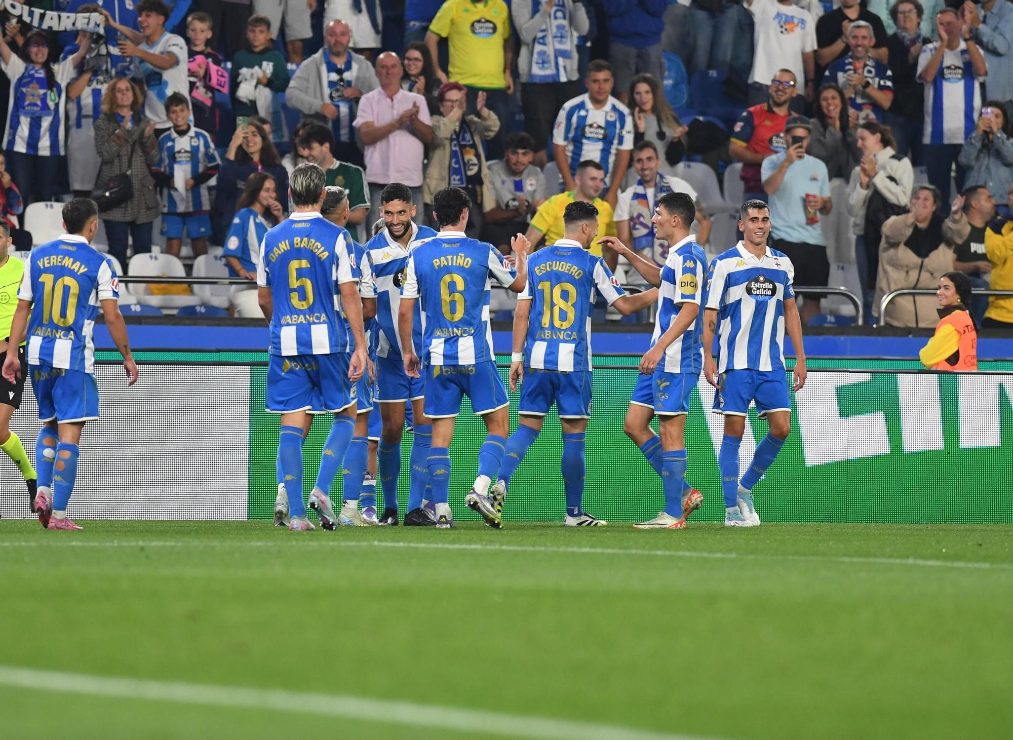 Las mejores imágenes del Deportivo - Huesca
