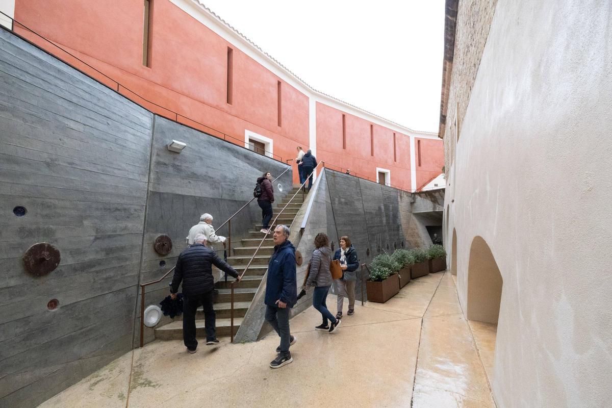 Todas las imágenes de la visita al Parador de Ibiza.