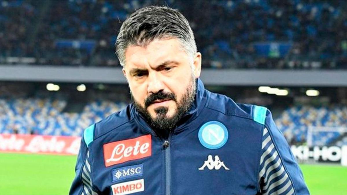 Gattuso, sobre los casos de coronavirus en Barcelona: "No podemos hacer nada, confiamos en UEFA"