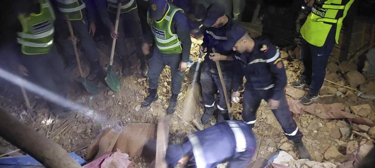 Se elevan a 632 los muertos y a 329 los heridos en el terremoto que azotó Marruecos