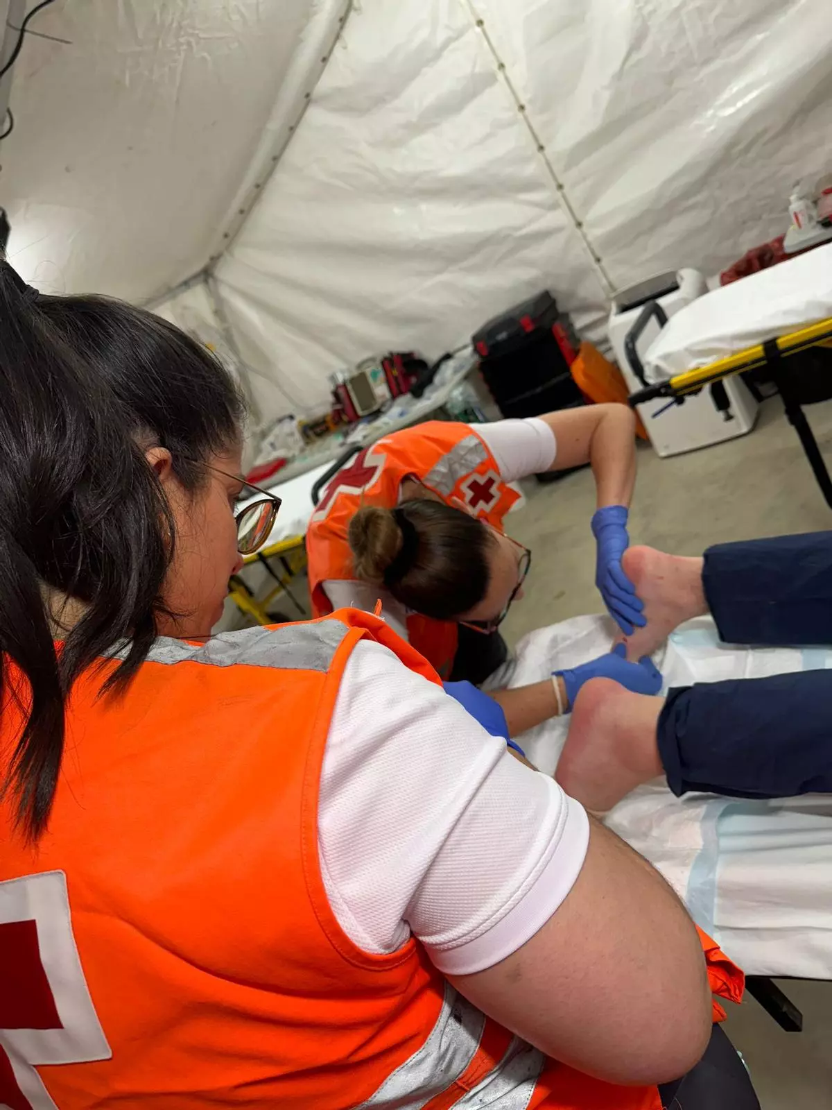Cruz Roja atiende a 17 personas durante el Día del Niño en el ferial
