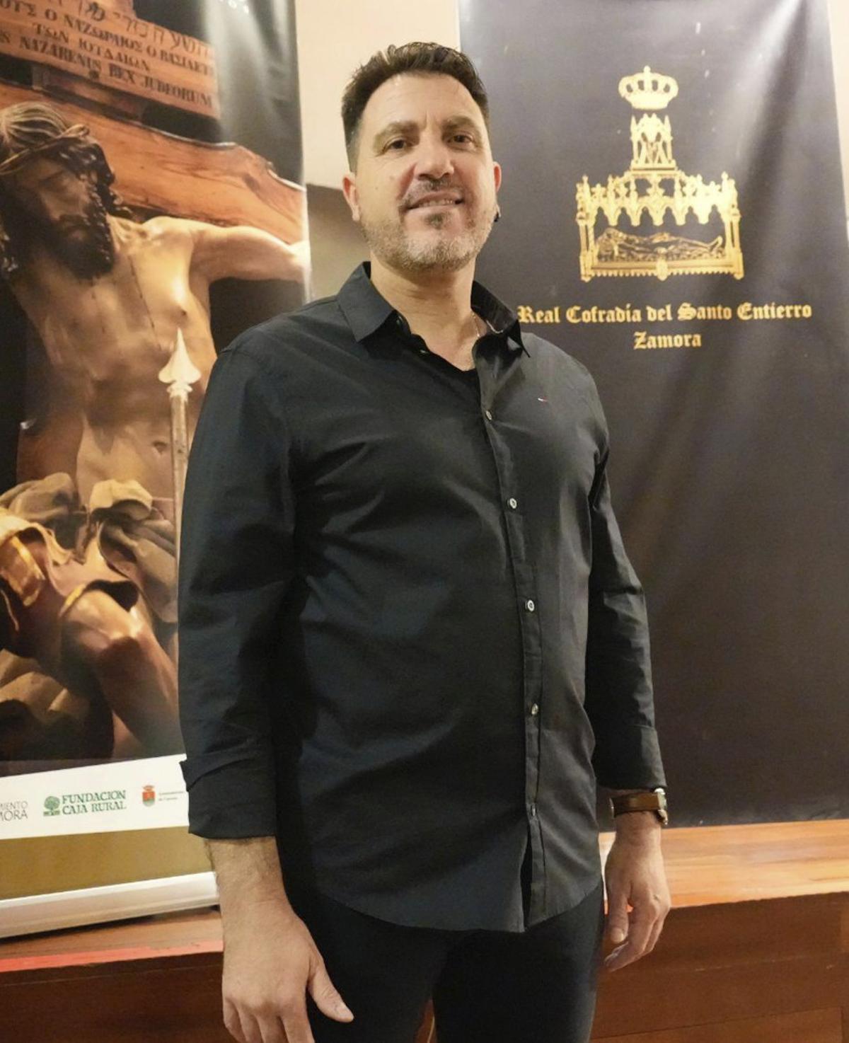 David Rivera, fisioterapeuta. | JOSE LUIS FERNÁNDEZ