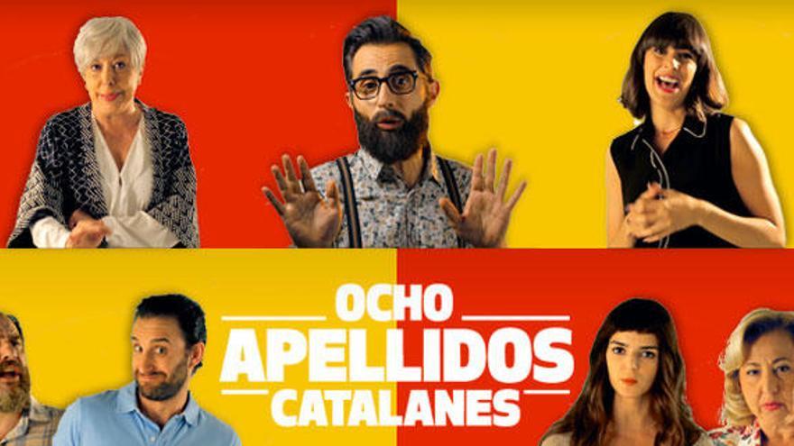 El reparto de &#039;Ocho Apellidos Catalanes&#039;.