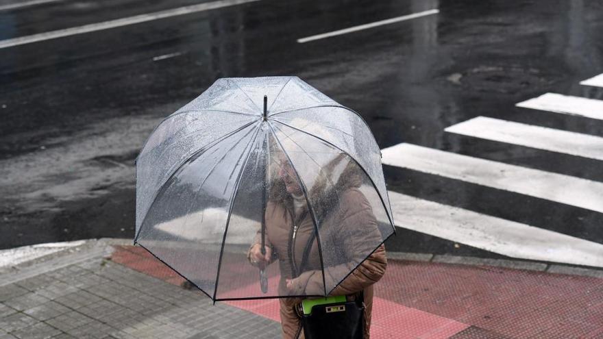 Chubascos aislados y ocasionales este jueves en Galicia