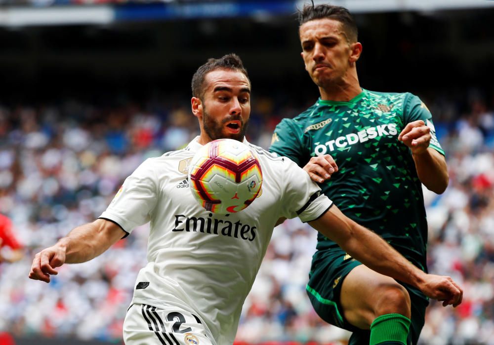 Madrid y Betis se miden en el Bernabéu.