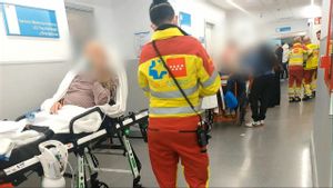 Urgencias saturadas en un hospital de la Comunidad de Madrid.
