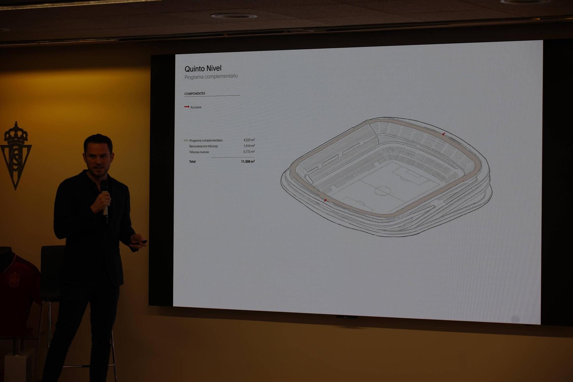 Así será el nuevo Molinón: el Sporting presenta el proyecto (en imágenes)