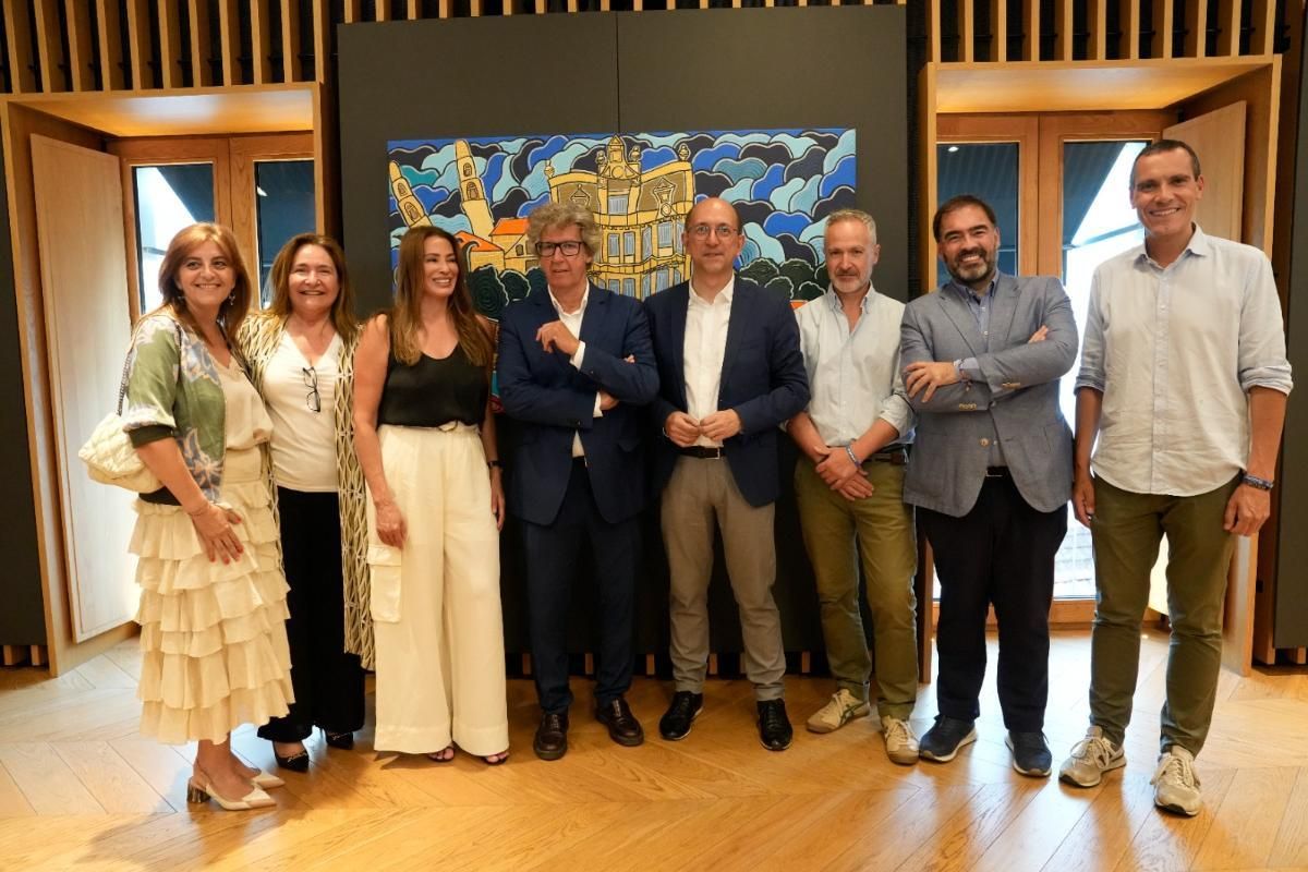 Exposición de Raúl Velloso en el Palacio de la Oliva, en Vigo