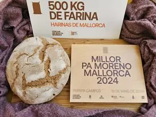El Forn Formentor, ganador del mejor pa moreno de 2024: "Es un pan para el cliente local, no gusta mucho a los turistas"