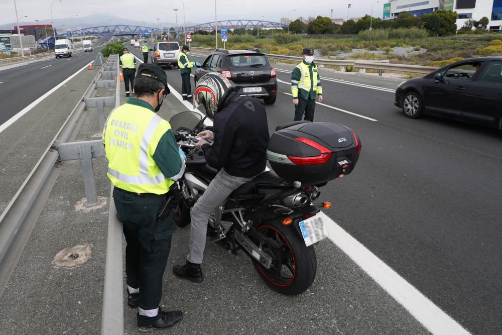 La Guardia Civil incrementa los controles de tráfico en Málaga