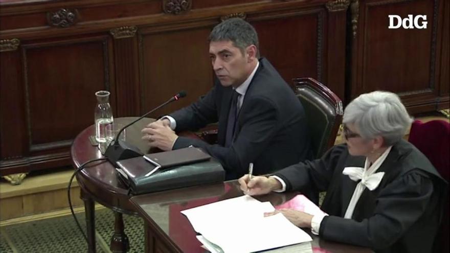 Judici del Procés en directe: Josep Lluís Trapero explica que tenien un dispositiu per detenir Puigdemont