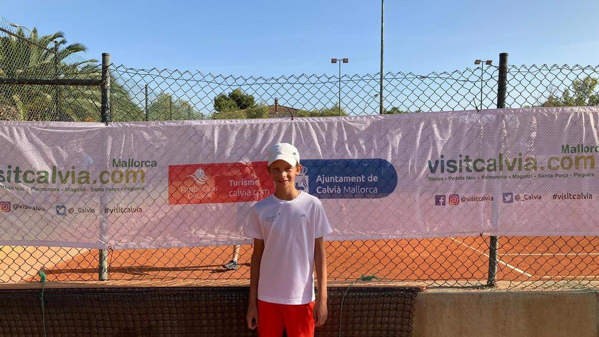 Tomás Martín busca las semifinales en el torneo Playas de Santa Ponsa Sub-12