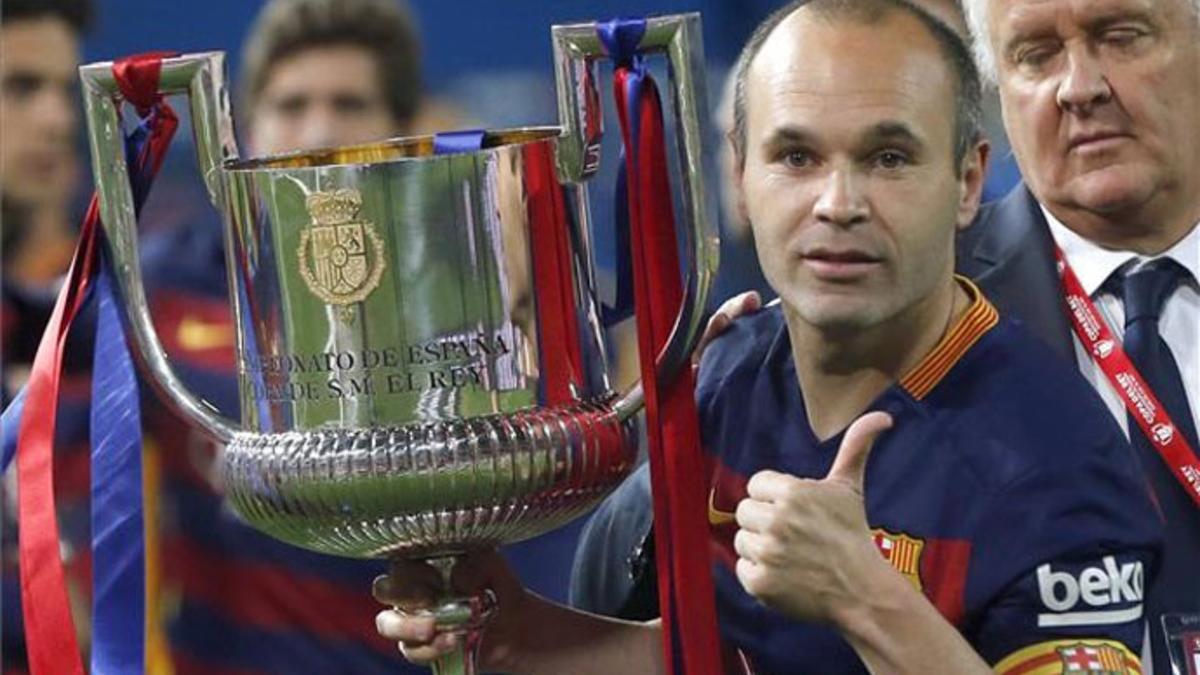 Iniesta sumó otro título