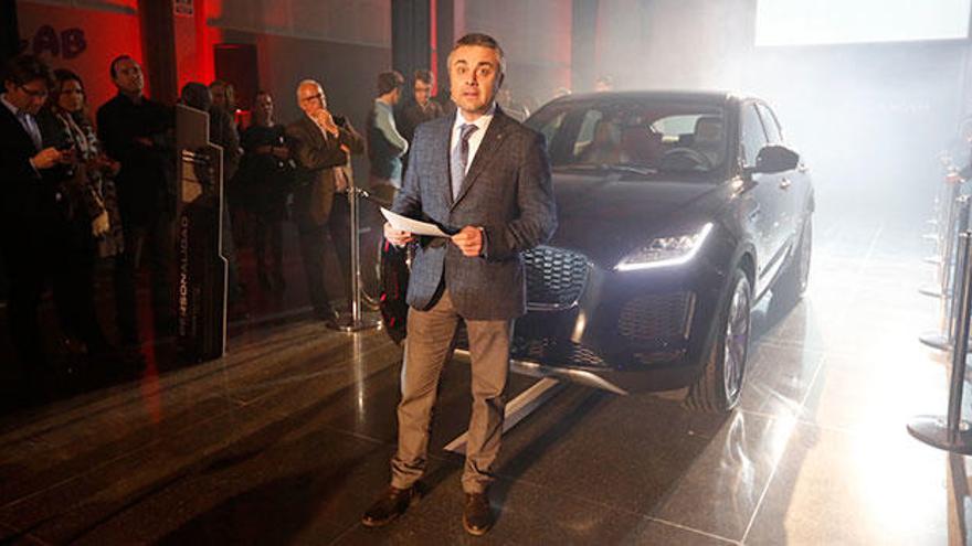 Un momento de la presentación del nuevo Jaguar e-Pace en Elche